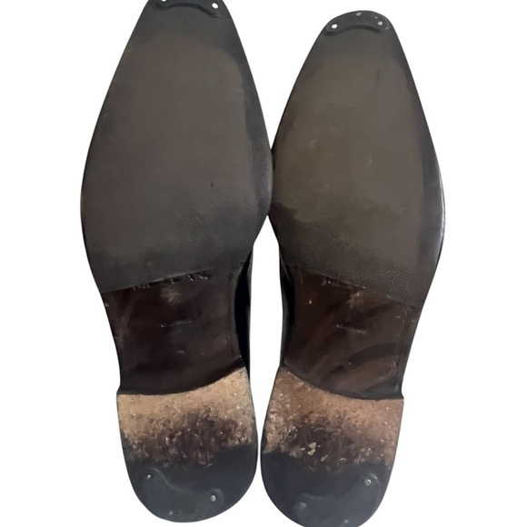 Men\'s Black Leather Dress Shoes main image 4